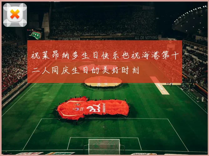 祝莱昂纳多生日快乐也祝海港第十二人同庆生日的美好时刻